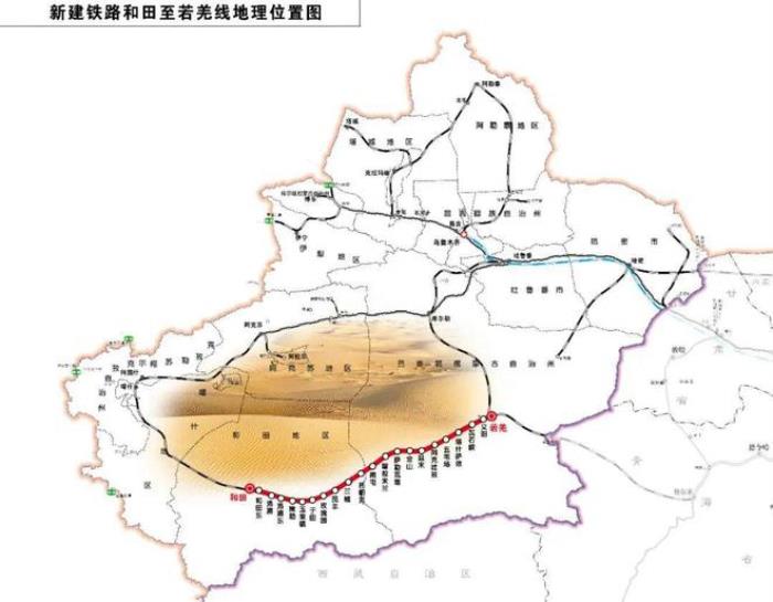 南疆环线铁路，是如何环绕我国最大沙漠的？