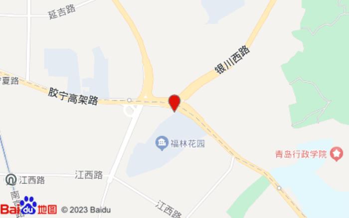 喆啡酒店青岛五四广场店位置图