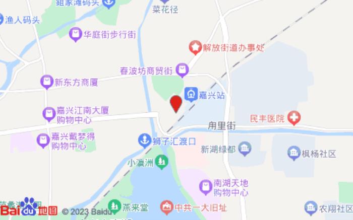 如家精选酒店(嘉兴南湖店)位置图