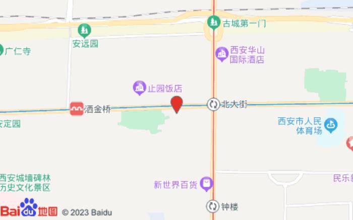 智尚酒店(莲湖路店)位置图