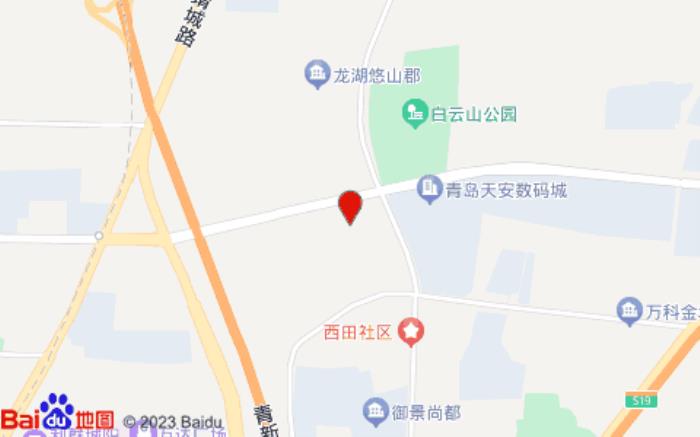 青岛城阳春阳路亚朵酒店(荟城路店)位置图