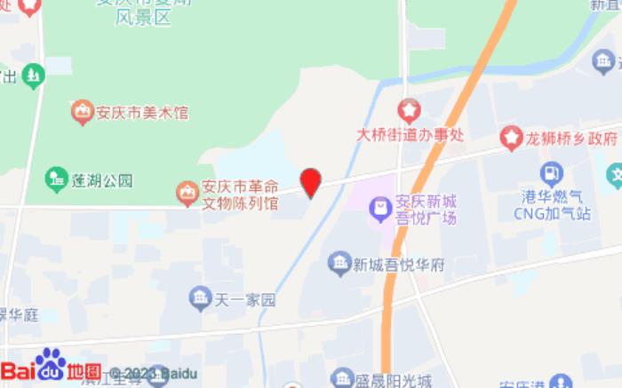 开元名庭酒店(安庆吾悦广场店)位置图