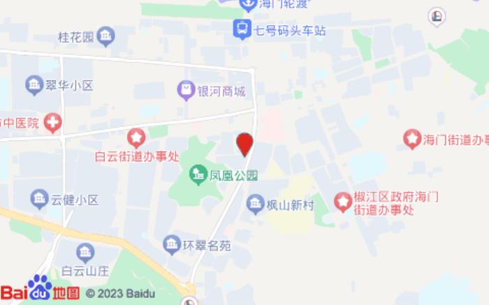 云上四季酒店(台州椒江锦江百货店)位置图