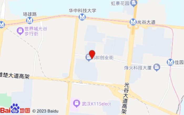 汉庭酒店(武汉华科大创业街店)位置图