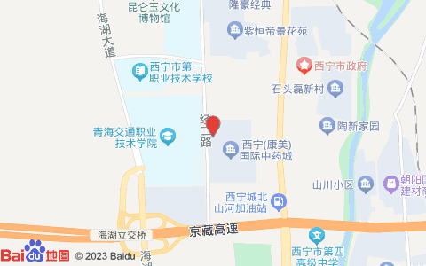 怡程酒店(青海交通学院店)位置图