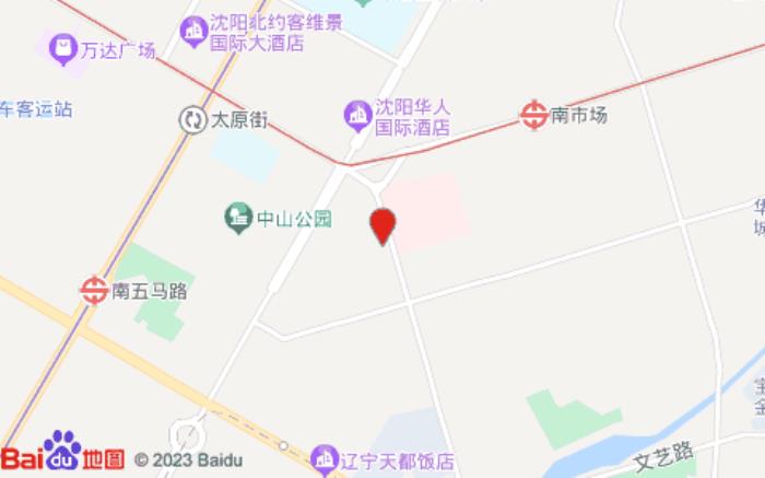 白玉兰酒店(沈阳火车站202医院店)位置图