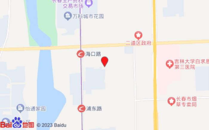 如家精选酒店(长春自由大路中日联医院店)位置图