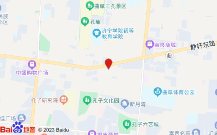 华驿酒店(静轩中路店)位置图