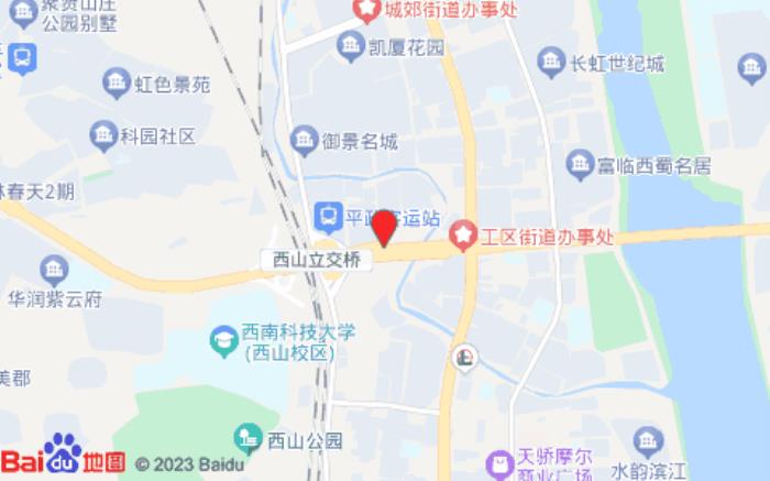 宜家宾馆(一环路北段店)位置图