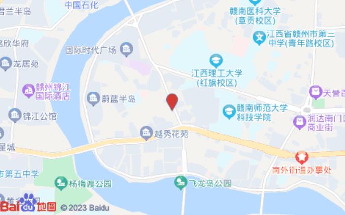 汉庭酒店(赣州南门口江南宋城酒店)位置图