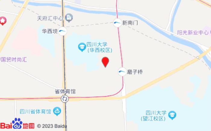 全季酒店(成都四川大学林荫街店)位置图