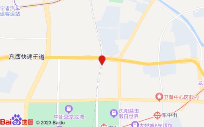 汉庭酒店(中街店)位置图