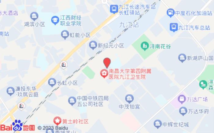 锦江之星酒店(九江火车站京九路店)位置图