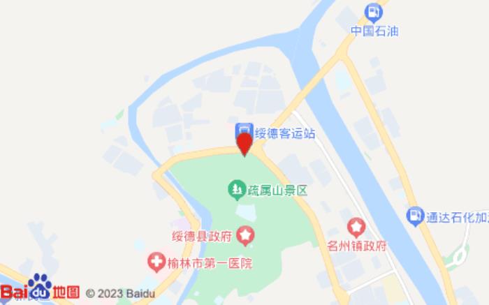 尚客优酒店(绥德北门街店)位置图