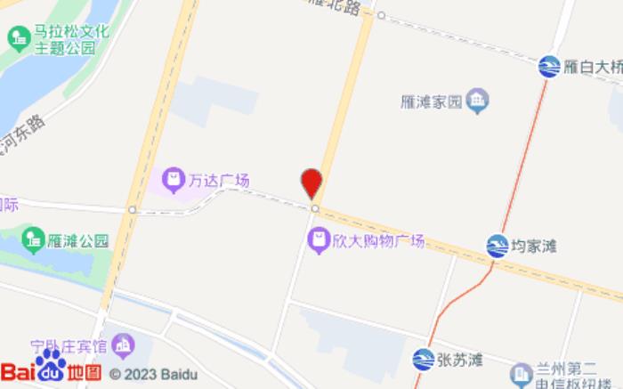 尚客优酒店(城关区万达广场店)位置图