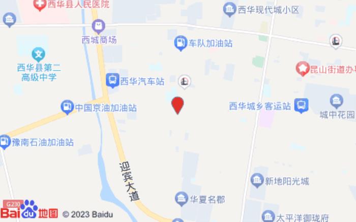 如家酒店(周口西华县店)位置图