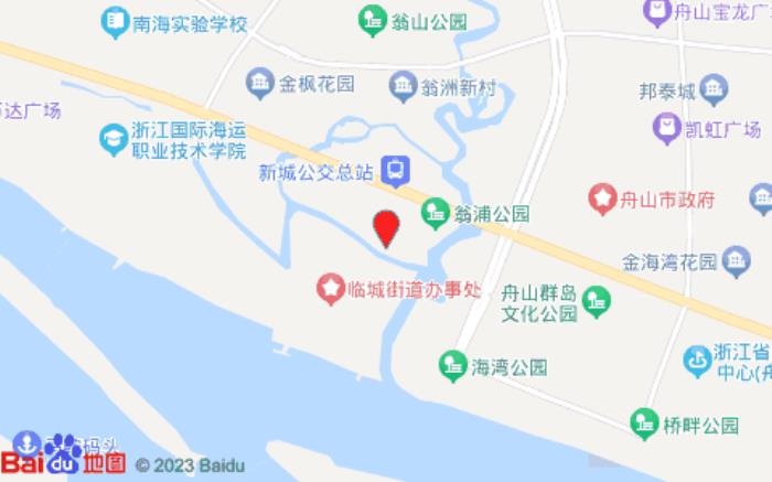 汉庭酒店(舟山新城客运中心店)位置图