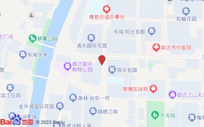 海友酒店(宿迁万达广场店)位置图