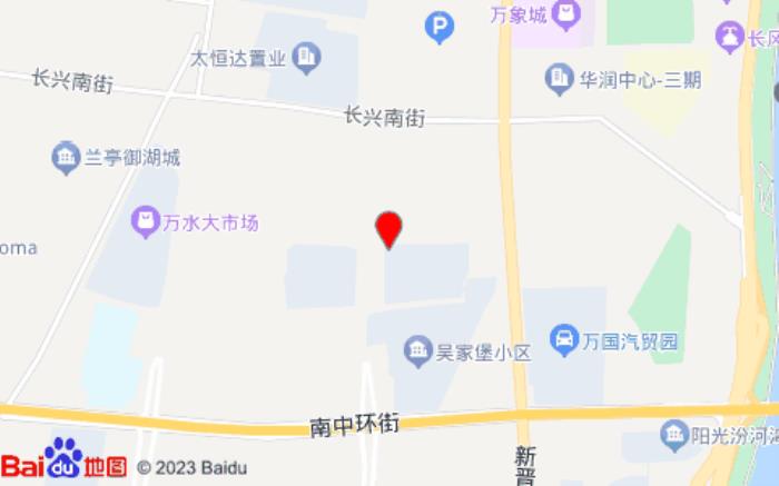 iu酒店(长风商务区万象城店)位置图