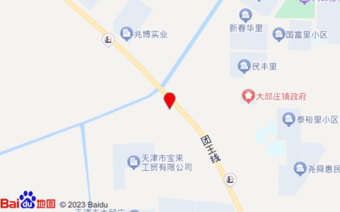 尚客优连锁酒店(天津大邱庄店)位置图