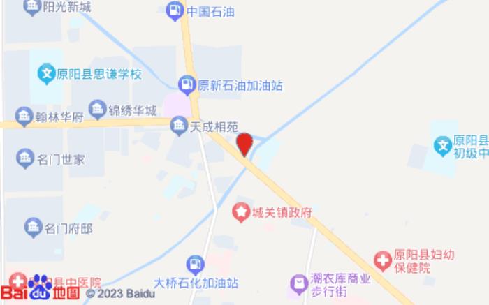 尚客优连锁酒店(原阳城北关街店)位置图