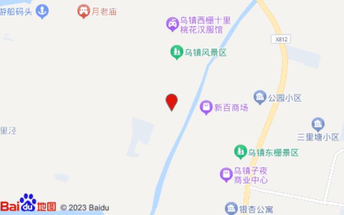 如家商旅酒店(桐乡乌镇西栅风景区店)位置图