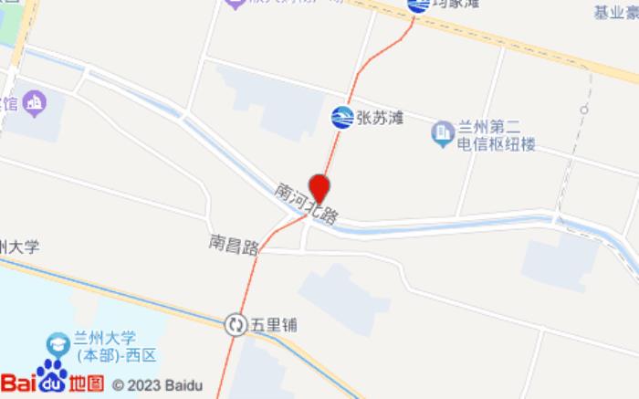 尚客优酒店(兰州城关甘肃省人民医院店)位置图