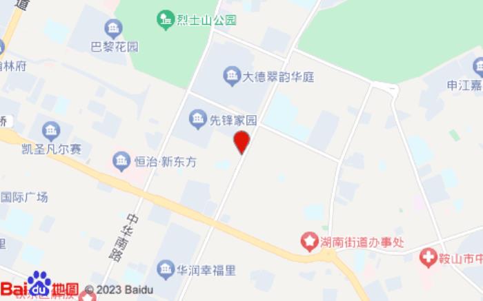 君悦酒店(园林大道店)位置图