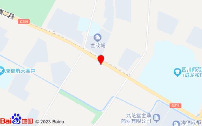 星程酒店(成都龙泉经济港柏云熙店)位置图