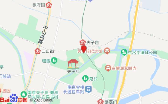 如家商旅酒店(南京夫子庙地铁站景区店)位置图