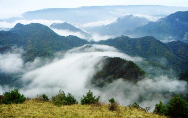 汉中留坝紫柏山