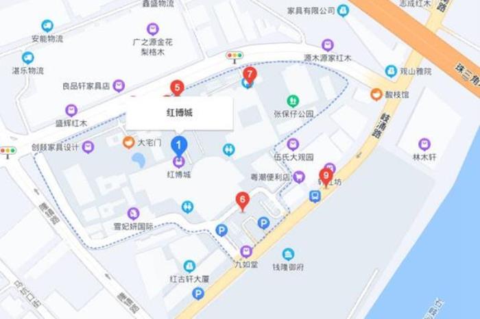 中山红博城在哪里?怎么去?