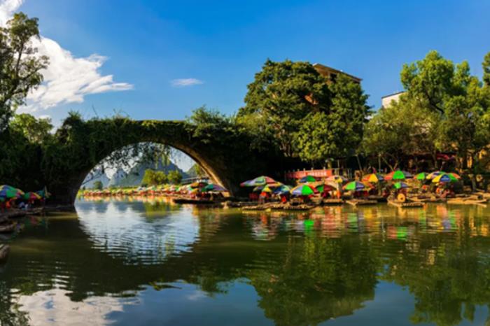 遇龙河竹筏漂游线路有哪些