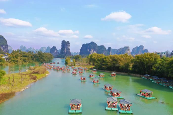 遇龙河竹筏漂游线路有哪些 遇龙河竹筏漂游线路有哪些