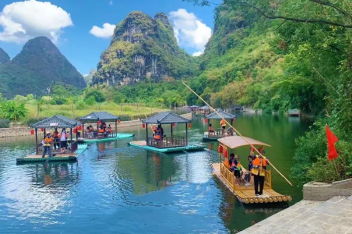 遇龙河竹筏漂游线路有哪些 遇龙河竹筏漂游线路有哪些