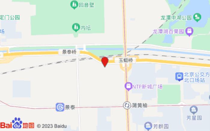 中青旅山水时尚酒店(北京南站天坛店)位置图