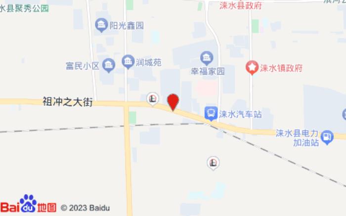 城市之家酒店(涞水店)位置图