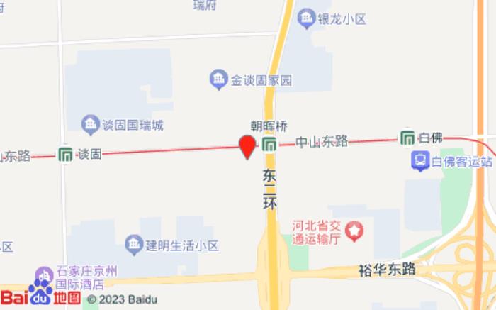 八方快捷酒店(中山东路店)位置图