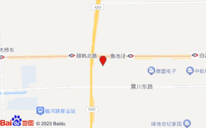 清沐连锁酒店(前进东路店)位置图 清沐连锁酒店(前进东路店)位置图