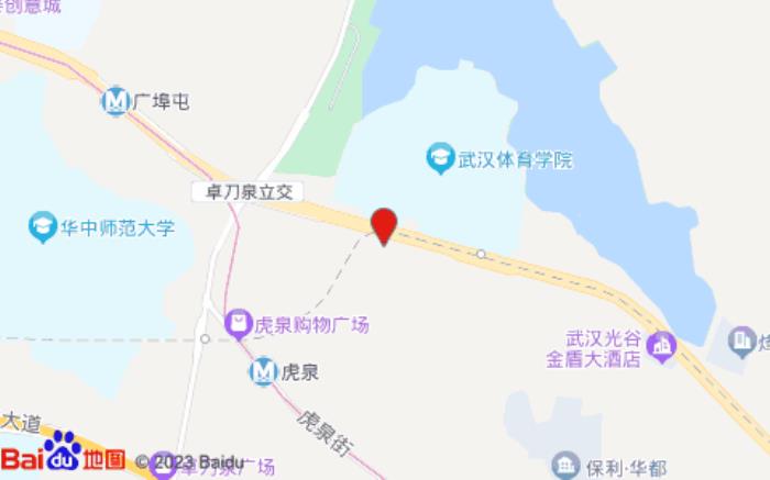 如家华驿精选酒店(武汉体育学院店)位置图 如家华驿精选酒店(武汉体育学院店)位置图