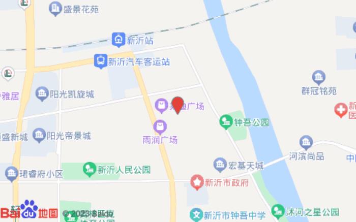 榴莲小星连锁酒店(新沂南京路店)位置图 榴莲小星连锁酒店(新沂南京路店)位置图