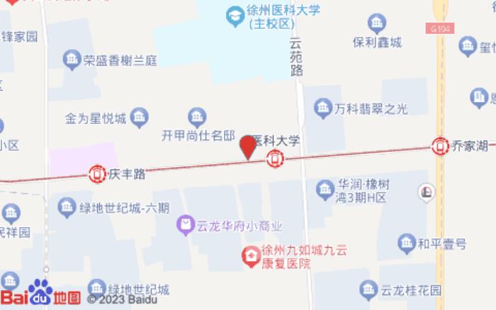 榴莲糖果精选酒店(徐州万达店)位置图