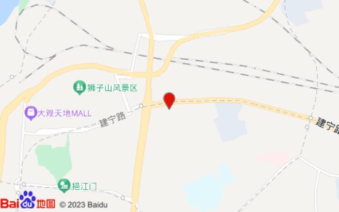 榴莲小星连锁酒店(建宁路店)位置图