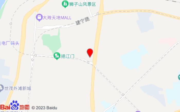 咖居酒店(长江大桥阅江楼店)位置图