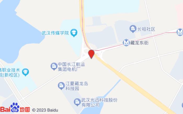山水S酒店(光谷店)位置图