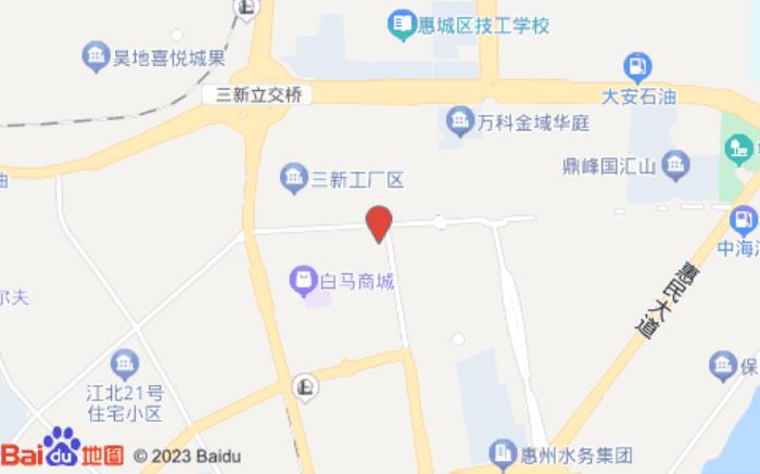 山水S酒店(江北新华广场店)位置图