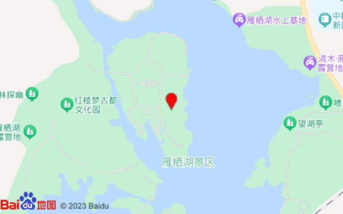 北京雁栖酒店(凯宾斯基店)位置图