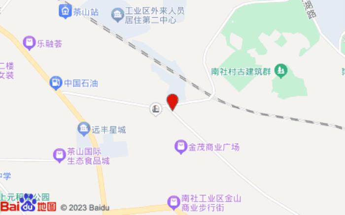 八方连锁酒店(茶山南社店)位置图 八方连锁酒店(茶山南社店)位置图