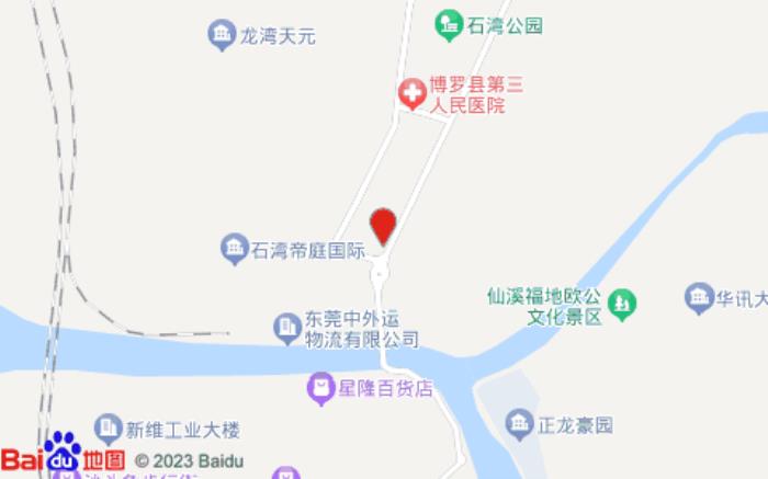 八方连锁酒店(原博罗金福商旅酒店)位置图
