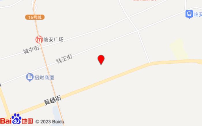 清沐精品酒店(临安店)位置图 清沐精品酒店(临安店)位置图